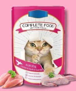پوچ گربه فنبی مرغ و بلدرچین