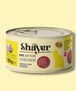 کنسرو گربه شایر پته مرغ (Shayer)