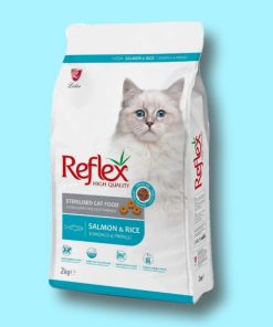 غذا خشک گربه عقیم رفلکس پلاس ماهی سالمون (Reflex Plus Sterilised)