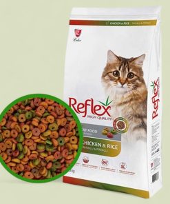 غذا خشک گربه رفلکس مولتی کالر (Reflex)
