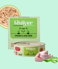 کنسرو بچه گربه شایر مرغ و آلوئه ورا (Shayer)