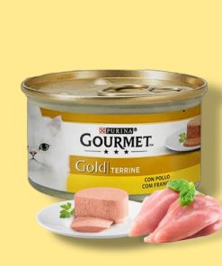 کنسرو گربه گورمت آلمانی پته مرغ (Gourmet)